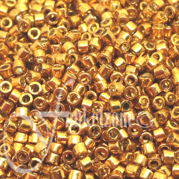 DB1833 | Miyuki Delica | 11/0 | 1,6mm | 5g | DURACOAT GALVANIZED YELLOW GOLD
