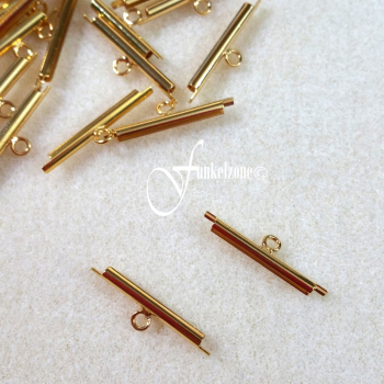 2 Stück | MIYUKI | ABSCHLÜSSE | 20 mm | GOLD COLOR | DIY Schmuckherstellung | #450597